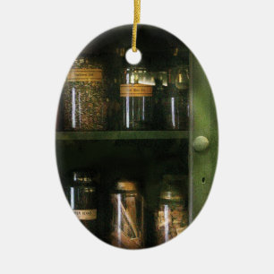 Chef - Food - Ingredients II Ceramic Ornament
