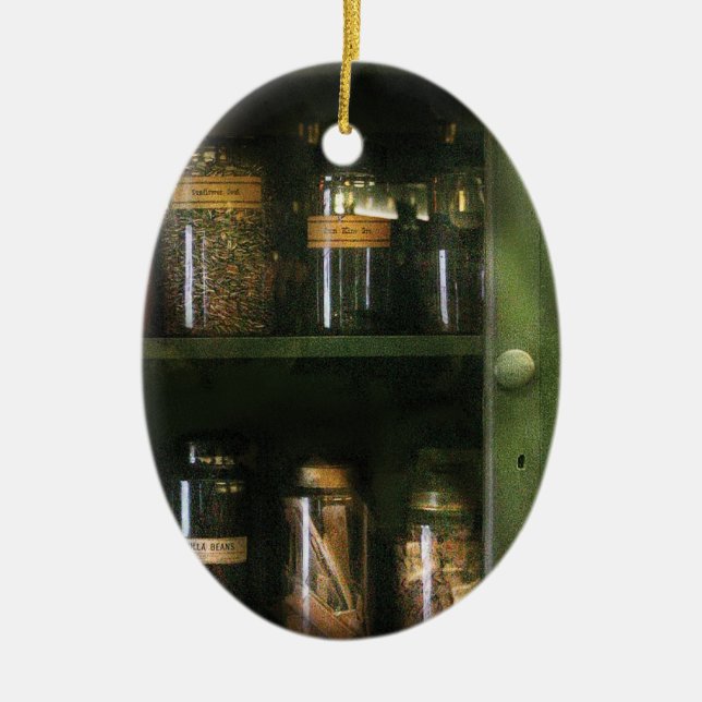 Chef - Food - Ingredients II Ceramic Ornament (Front)