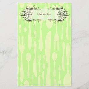 Chef & Foodie's Doodle Stationery