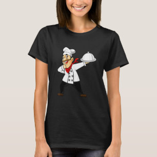 Chef  For Men Women Cook Hip Hop Dabbing Dance T-Shirt