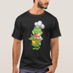 Chef Frog Boiling Frog T-Shirt<br><div class="desc">Chef Frog Boiling Frog</div>