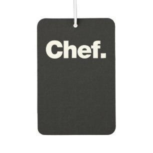 Chef Funny Quotes About Cooking Gift Air Freshener