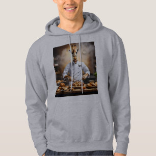 Chef Giraffe Bakes Pastries, Hoodie