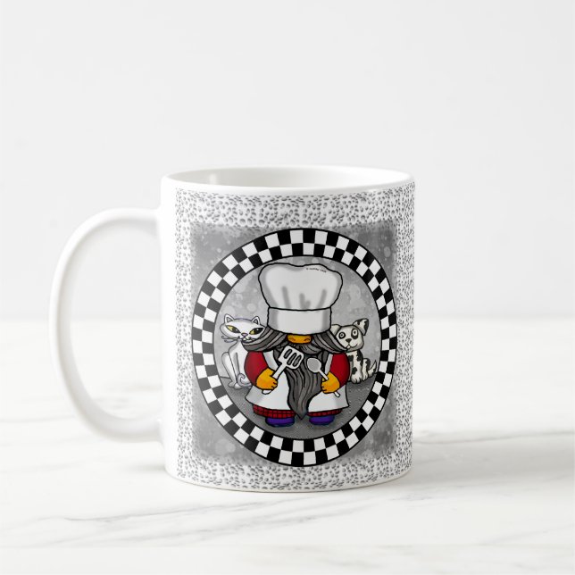 Chef gnome  coffee mug (Left)