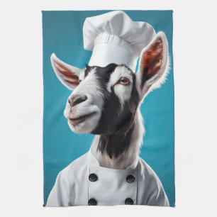 Chef Goat Kitchen Towel