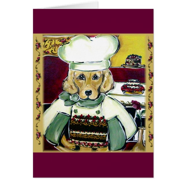 Chef Golden Retriever (Front)