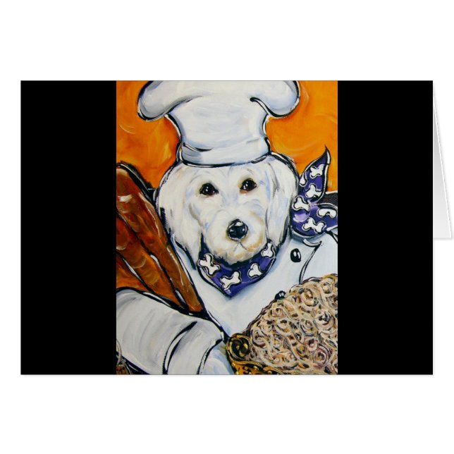 Chef Goldendoodle (Devant horizontal)