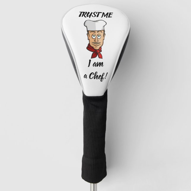 Chef Golf Head Cover (Front)