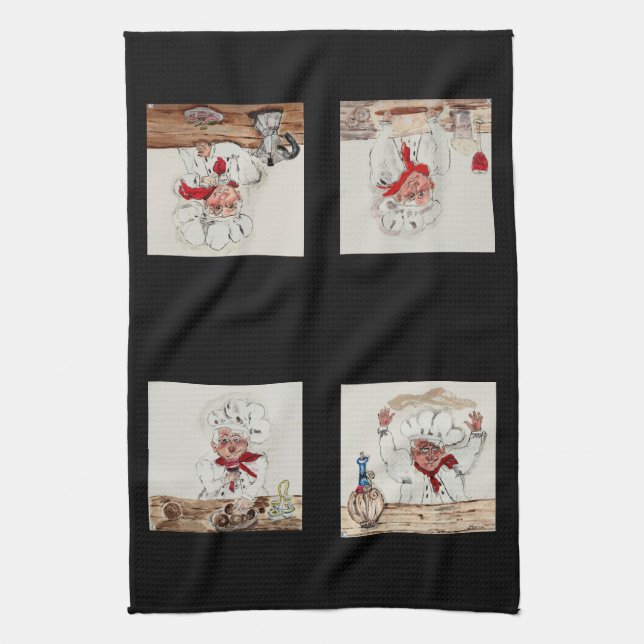 Chef Guiseppe Kitchen Towel (Vertical)