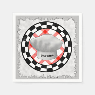 Chef hat napkins