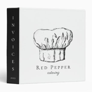 Chef Hat Personalized Binder