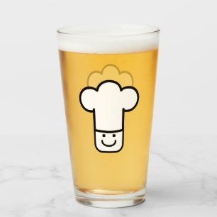 Chef Head Glass