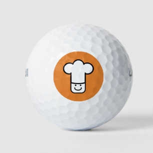 Chef Head Golf Balls
