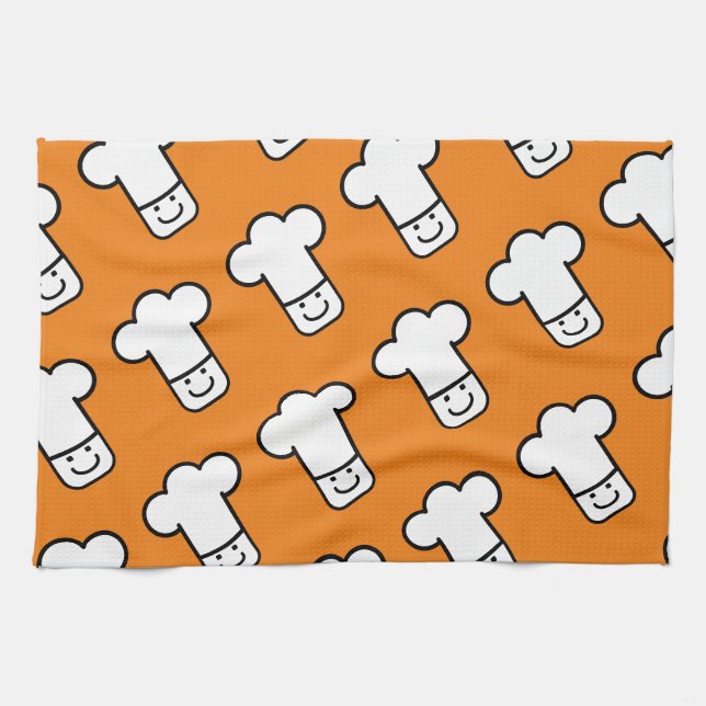 Chef Head Kitchen Towel (Horizontal)