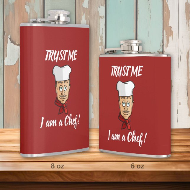 Chef Hip Flask (Creator Uploaded)