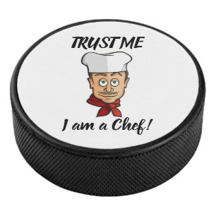 Chef Hockey Puck