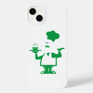 Chef holding a bowl of soup iPhone 14 plus case