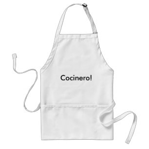 ''Chef'' in spanish apron
