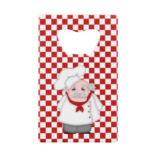 Chef Italiano-Carte de crédit Bottle Opener 01