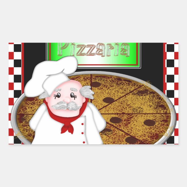 Chef Italiano Sticker (Front)