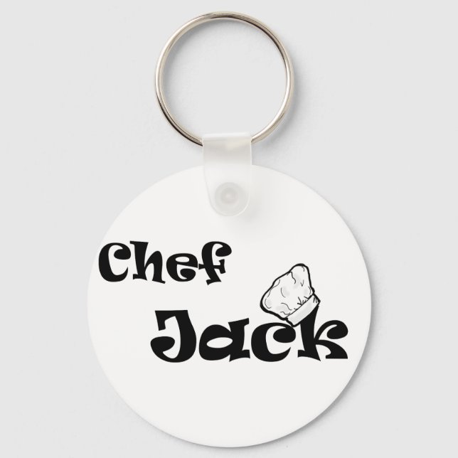 Chef Jack Keychain (Front)