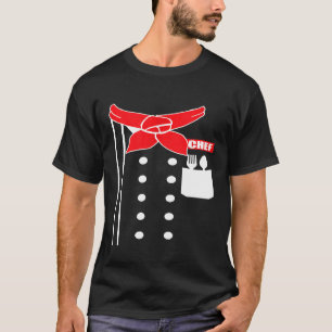 Chef Jacket Halloween Costume Shirt Chef Coat Cook