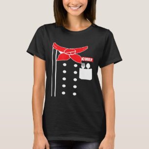 Chef Jacket Halloween Costume Shirt Chef Coat Cook
