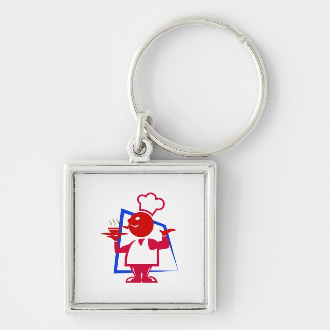 Chef Keychain (Front)