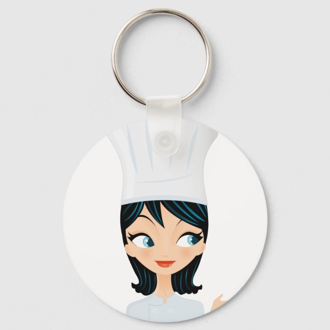 Chef Keychain (Front)