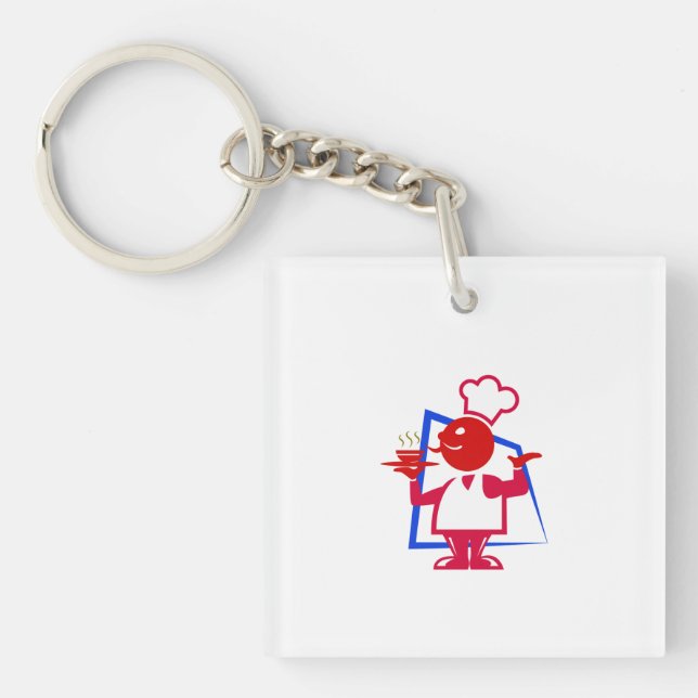Chef Keychain (Front)