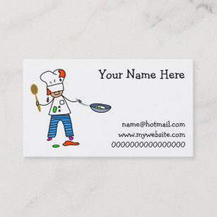 Chef Kid Business Card