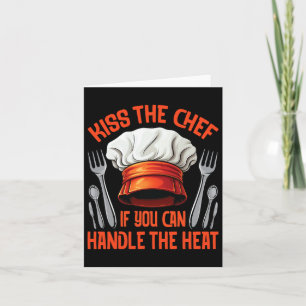 Chef Kiss Cooking Enthusiast Grilling Smoking  Card