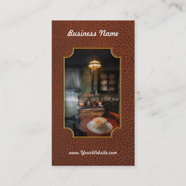 Chef - Kitchen - 1908 kitchen Business Card (Front)