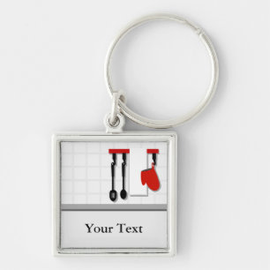 Chef Kitchen Cook Premium Keychain