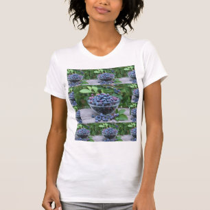 Chef Kitchen Cuisine Blueberries  Veggie Recipe T-Shirt