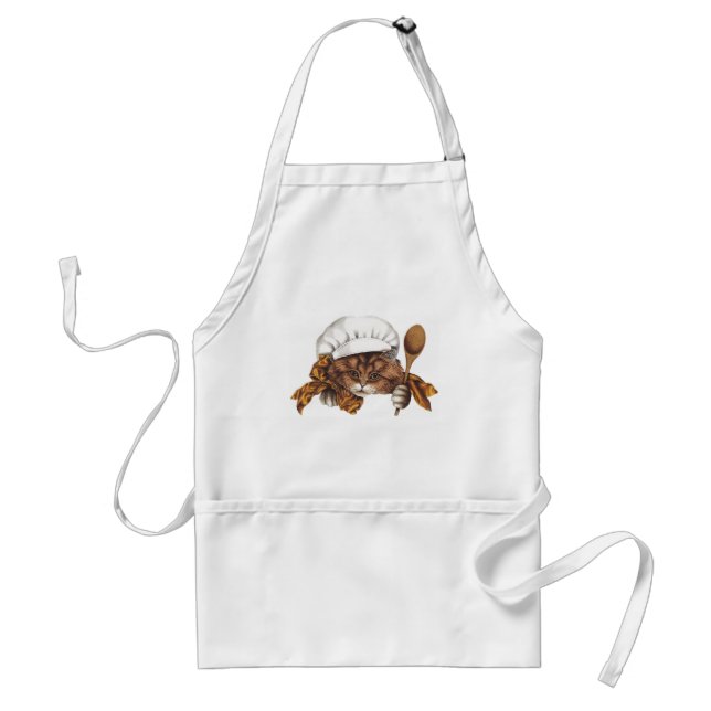 Chef Kitty Standard Apron (Front)