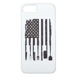 Chef Knife Cook Culinary Knives American Flag Gift Case-Mate iPhone Case