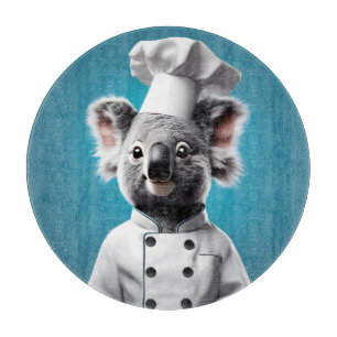 Chef Koala Cutting Board