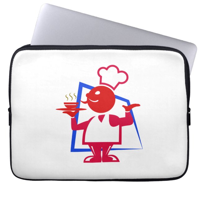 Chef Laptop Sleeve (Front)