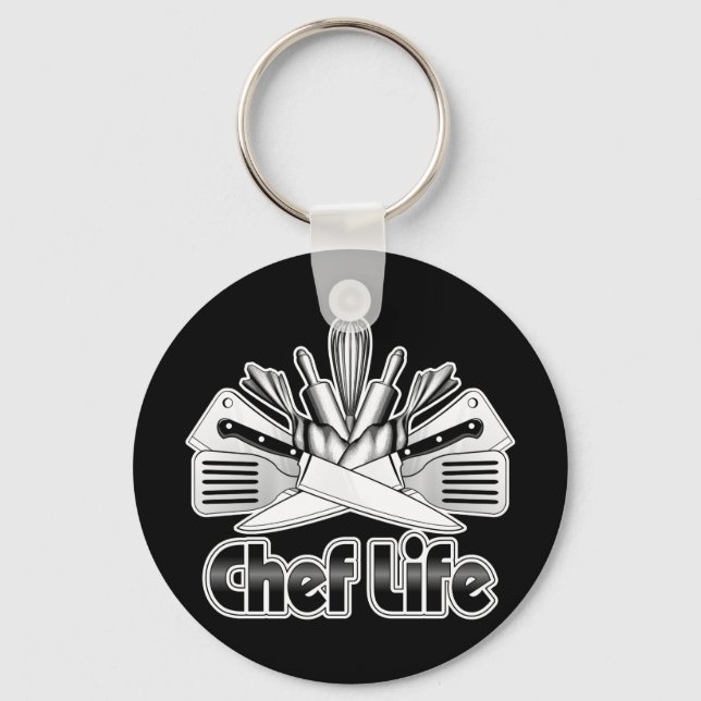 Chef Life: Kitchen Utensils Keychain (Front)