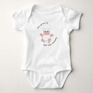 Chef mommy baby bodysuit