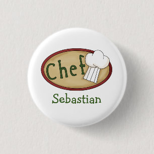 Chef Name ID V2 1 Inch Round Button