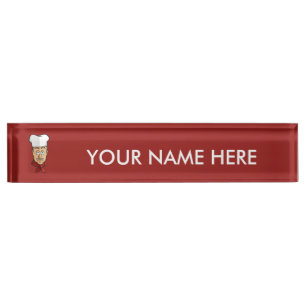 Chef Nameplate