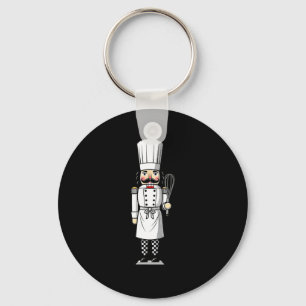 Chef Nutcracker Cook Hat Xmas Keychain