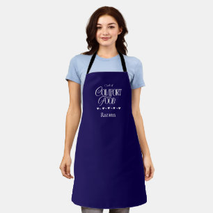 Chef of Comfort Food Editable Color Personalized  Apron