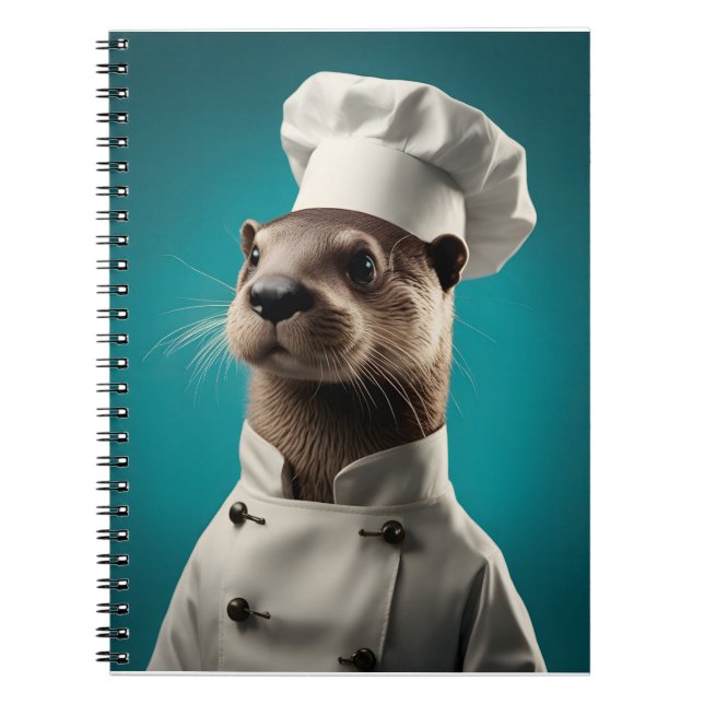 Chef Otter Notebook (Front)