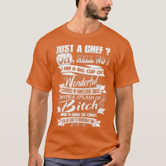 Chef pastry chef chef skull and cleavers pastry  T-Shirt