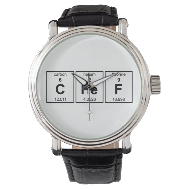 CHeF Periodic Table Watch (Front)