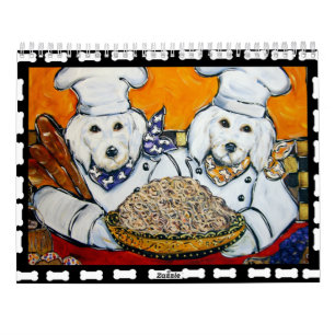 CHEF PET ART  CALENDAR