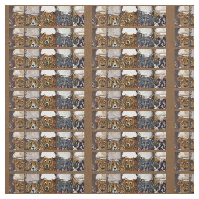 Chef Pet Art Fabric (Swatch)
